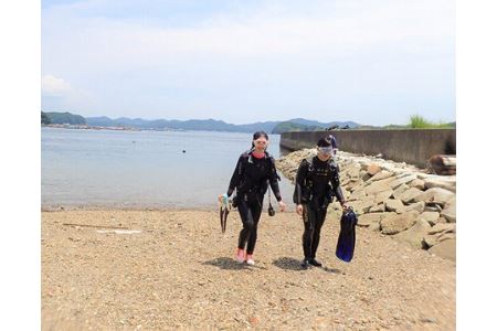 スキューバダイビング　体験　3時間コース　チケット3人分／アクティビティ　三重県　南伊勢町　伊勢志摩