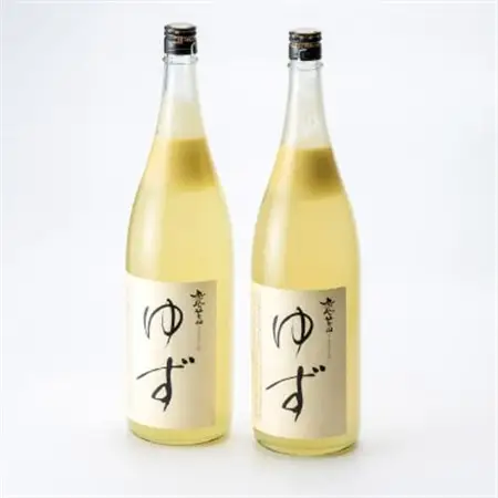 日本酒仕込みの果実酒 【鳳凰美田】 ゆず酒 一升瓶 2本セット