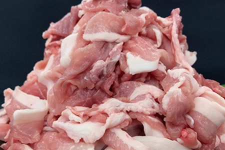 豚肉 切り落とし 1.6kg (400g×4パック) ウデ モモ 三元豚 米豚 国産 豚 冷凍