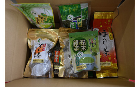 中津川産のお茶 各種詰め合わせ F4N-0992