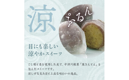 御菓子処信玄堂 「栗きんとん使用」水彩きんとん30個（15個入×2箱） F4N-1975