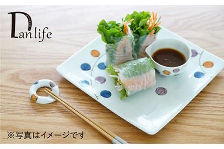 【波佐見焼】絵変り 正角皿・小皿 (3柄組) 食器 皿 【団陶器】 [PB40] 波佐見焼