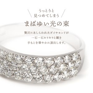 プラチナ ダイヤモンドリング　R2311DI-P