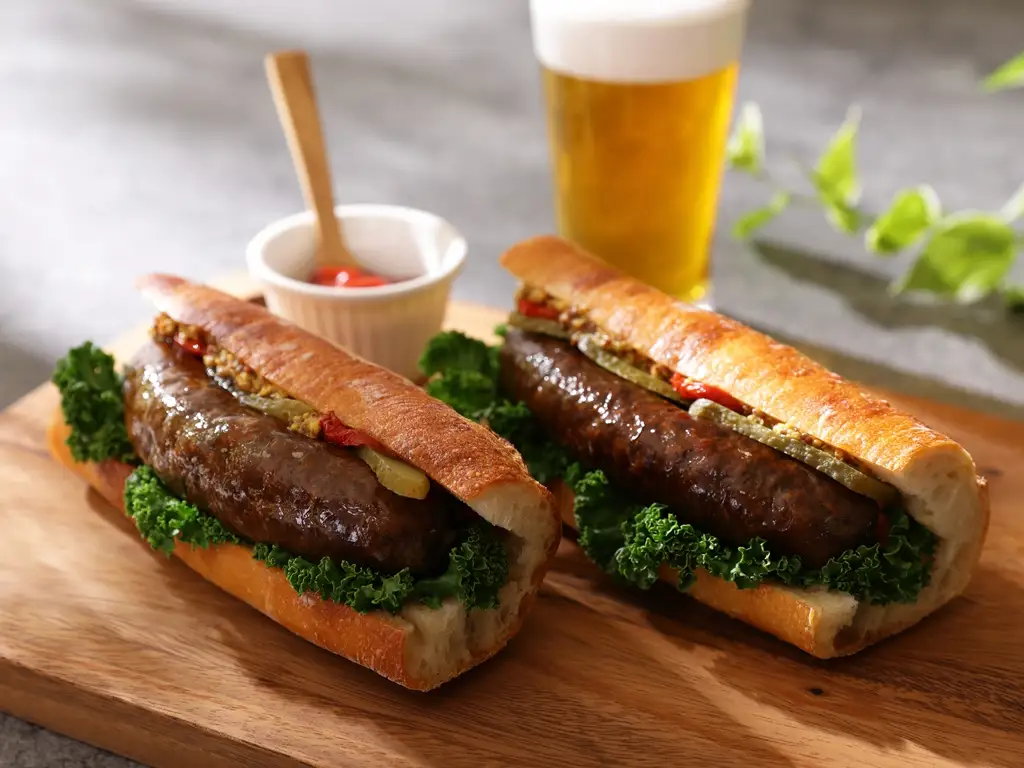 日本海牧場の牛肉100%ソーセージ 200g×3袋｜ソーセージ