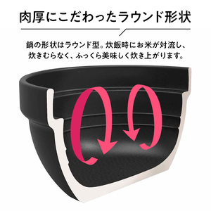 HARIO フタがガラスのご飯釜 1～2合［GNR-150-B-W］｜ HARIO ハリオ_BE13