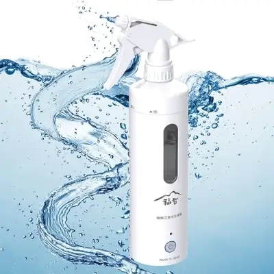Y30-01 水と塩で簡単除菌!!電解次亜水生成器(充電式)