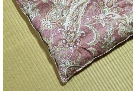 『うす仕立て洋風・コットン95%』掛け布団＜抗菌・防ダニ＞/シングル・ピンク