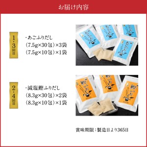 旨味薫るだしの4回定期便 K06_T001_2