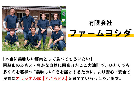 えころとん・豚肉4種(計1050g)　ゆずたましゃぶセット《60日以内に出荷予定(土日祝除く)》熊本県産 有限会社ファームヨシダ