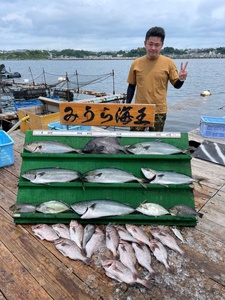 「海上釣り堀みうら海王」無料招待券 M028-001 チケット 体験
