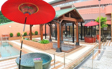 池田温泉 大人回数券1冊 (11枚つづり) チケット 温泉利用券 