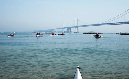 シーカヤック体験ツアー（5時間コース）大人1名分　鳴門　海　シーカヤック　体験　観光　