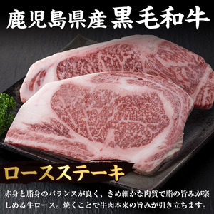 i364 鹿児島県産黒豚・黒毛和牛詰め合わせ(黒毛和牛ロースステーキ200g、黒豚ロースステーキ400g)牛肉・豚肉の食べ比べ！ 牛肉 豚肉 国産 鹿児島県産 詰め合わせ ロース ステーキ 食べ比べ 冷凍 おかず 焼肉 BBQ バーベキュー【スーパーよしだ】