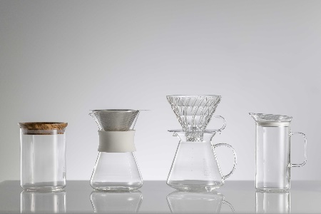 HARIO V60 ガラスのコーヒードリッパーセット「V60 Glass Brewing Kit」［S-VGBK-02-T］_BE29