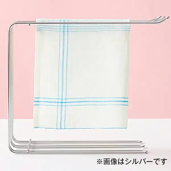 [ハナウタ] おしゃれなステンレス製キッチン用品 キッチンハンガー ローズゴールド 燕三条製 【029P003】