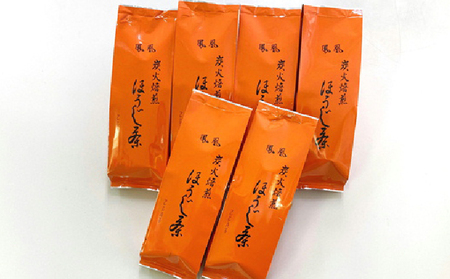 炭火焙煎 ほうじ茶 鳳凰 100g×6袋 人気 厳選 ギフト 贈り物 銘茶 袋井市 飲料類 お茶
