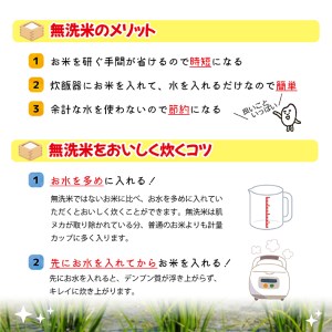 SE0564　【隔月3回定期便】無洗米はえぬき　5kg×3回(計15kg)　農家直送『いいあん米』AG