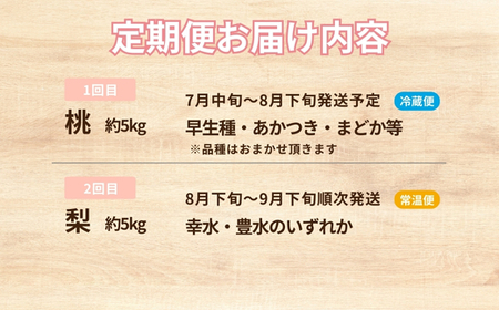 No.2037フルーツ２種定期便 【2026年発送 先行予約】