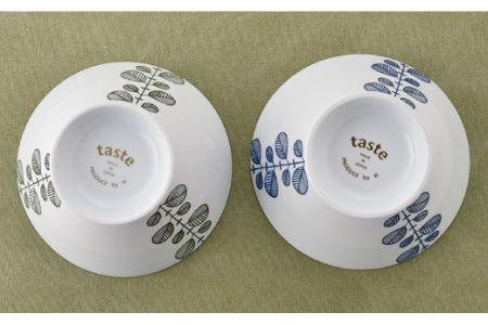 【波佐見焼】ミント くらわんか どんぶり 2色セット 食器 皿 【新生和】 [DE05] 波佐見焼