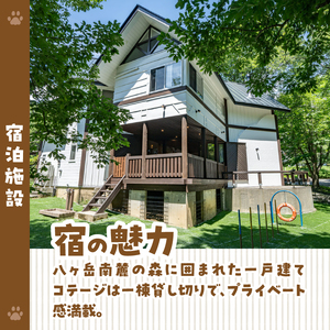 八ヶ岳わんわんパラダイス　施設利用券9,000円 [h102]