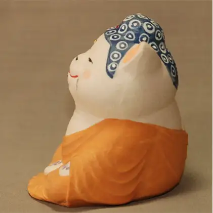 招き猫　ルシャニャ　小 インテリア 工芸品 