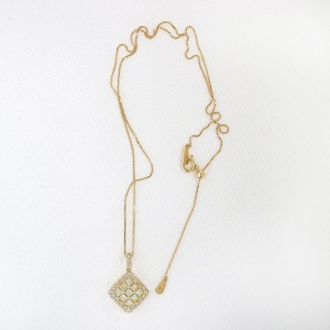 甲府市発 k18イエローゴールド ダイヤモンドペンダント 1ct [PP-2737YG]