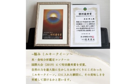 ミルキークイーン 無洗米 5kg 令和8年産 米 お米 5キロ 白米 精米 産地直送 こめ コメ おこめ 送料無料 長野 長野県 長野県産 小諸 小諸市