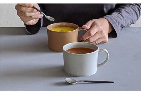 【陶器市特集】【波佐見焼】DAILY MAT シリーズ スープカップ マグカップ 4色セット 食器 皿 【永峰製磁】【eiho】 [RA60] 波佐見焼