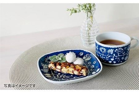 【陶器市特集】【波佐見焼】フラワーパレード ティータイムセット マグカップ ケーキ皿 小皿 食器 皿 【和山】 [WB84] 波佐見焼