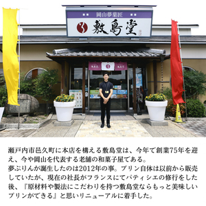 プリン 敷島堂 夢ぷりん 6本入 スイーツ