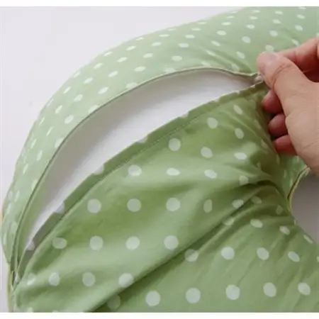 授乳クッション  ローズマダム (グリーンドット)【1134792】