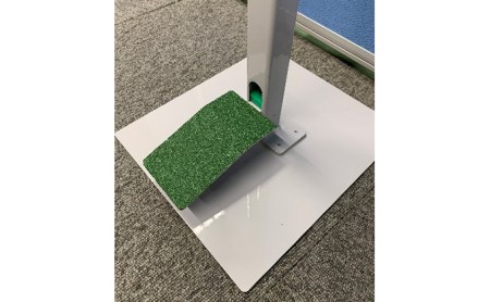 足踏み式消毒液スタンド「ふんでアンシン」 雑貨 日用品 