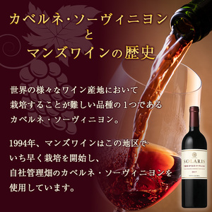 ワイン ソラリス 千曲川 カベルネ・ソーヴィニヨン 赤ワイン 辛口 お酒 酒 アルコール