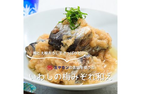 缶詰 いわし味付黒酢入り 150g ×24缶 [ミヤカン 宮城県 気仙沼市 20563365]