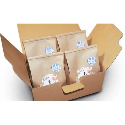 ハイパワーもち麦フクミファイバー（精麦1kg入り4袋セット）