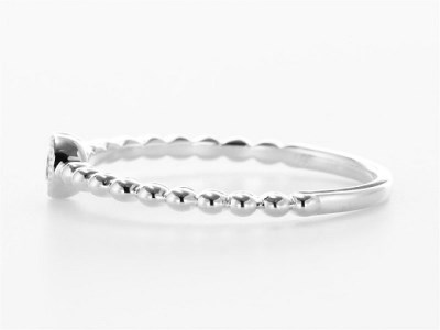 甲府の職人が手掛けるプラチナ ダイヤモンド リング　TBR-1Pt