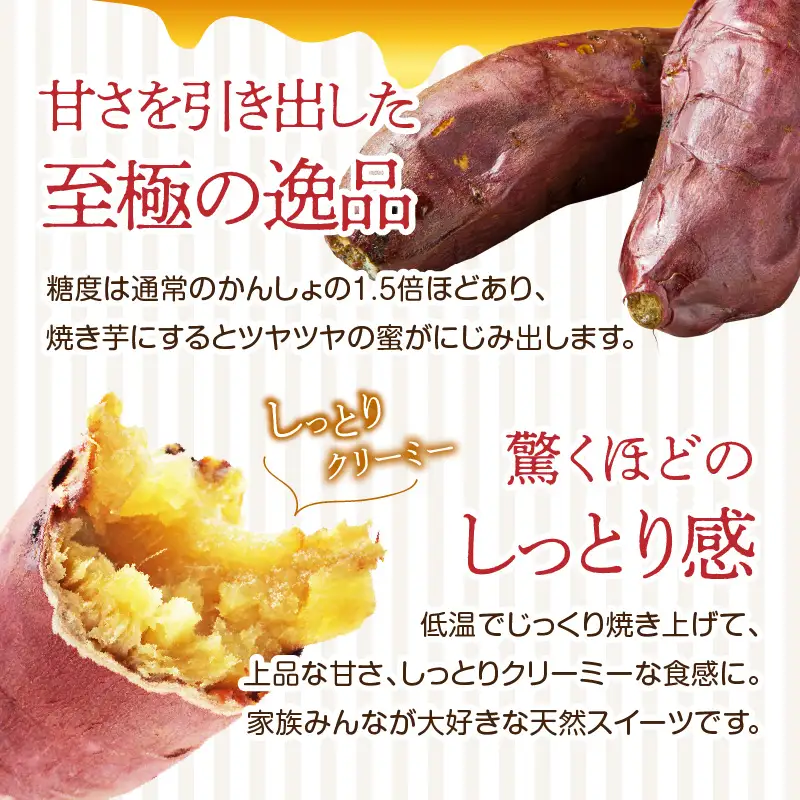 焼芋「甘太くん」ひみつの黄蜜芋　8袋 F02003