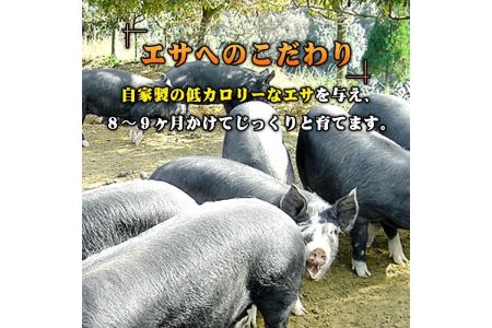 B6-01 鹿児島県産！贅沢な黒・沖田の黒豚(計1.5kg・ロース、肩ロース、バラ、モモ、ウデいずれか5パック) 国産 九州産 鹿児島 肉 お肉 黒豚 豚肉 生姜焼きしょうが焼きしゃぶしゃぶ 冷凍 冷凍便 【沖田黒豚牧場】