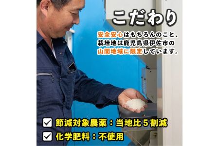 Z9-01 かめさんのお米(5kg・ひのひかり) 伊佐米 米 コメ 白米 精米 ごはん ご飯 ヒノヒカリ 5kg 【Farm-K】