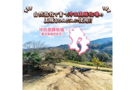 A2-06 伊佐の豚味噌(計750g・150g×5個) 自然放牧で育つ沖田黒豚牧場の黒豚をふんだんに使用！手づくり麦味噌・伊佐産の生姜や唐辛子を使った地元の豚みそ【工房ゆう】