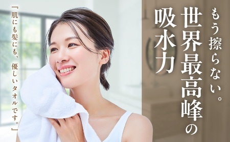 世界最高峰のタオル nei バスタオル 2枚（グレー）