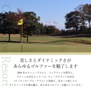 北の杜カントリー倶楽部利用クーポン券（6000円分） [h037]