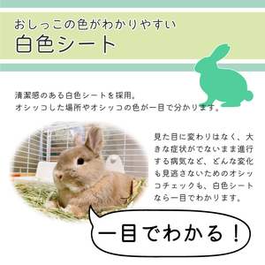 クリーンモフ小動物用 ケージ専用 両面吸収シートワイド 160枚 (20枚入り×8パック) 消臭 抗菌 2層構造 2～3日交換タイプ ペットシーツ トイレシーツ クリーンワン シーズイシハラ ペット用品 日用品 富士市 (1381)