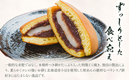 ふうれん特産館 杵つき もち入りどら焼き 10個入 もち米の里ふうれん特産館《30日以内に出荷予定(土日祝除く)》北海道 名寄市 和菓子 茶菓子 あんこ もち米 餅 もち 送料無料