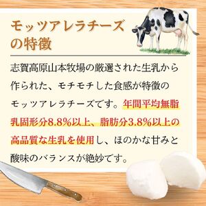 志賀高原で育った モッツアレラチーズ100g 4袋セット 加工食品 乳製品 