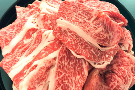 山形牛薄切り 2種 600g(すき焼、しゃぶしゃぶ用) F2Y-1709