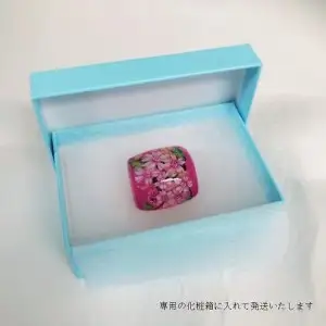 帯留め 選べる3種類（桜） U01020-1