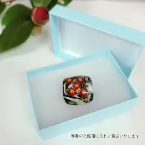 帯留め　選べる3種類（梅） U01020-3