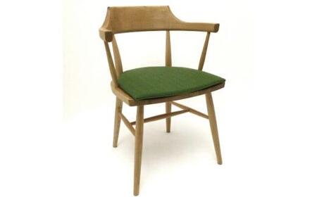 キャップチェア+座クッション布T-14ダイニングチェア 飛騨の家具 飛騨家具 木馬舎 AY031