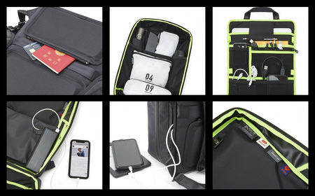 豊岡鞄 ベルーフバゲージ Urban Explorer 16 HA（ブラック） / beruf baggage バックパック ビジネスバッグ ビジネスリュック リュックサック メンズ リュックメンズ 軽量 撥水 カバン